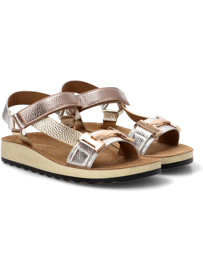 Sandalia Cómodas Mujer Suela Plana - Armony Multicolor - Kiabi