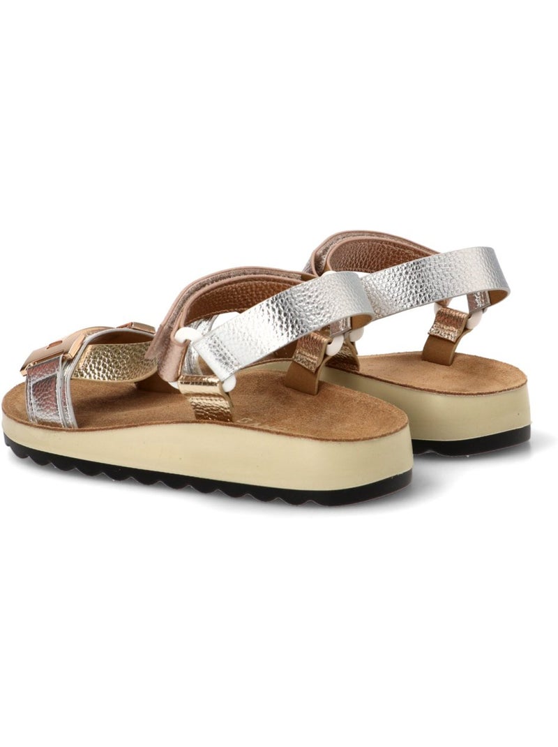 Sandalia Cómodas Mujer Suela Plana - Armony Multicolor - Kiabi