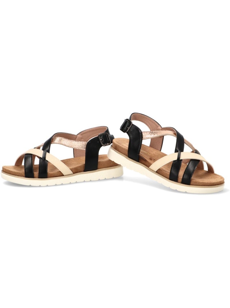 Sandalia Cómodas Mujer Suela Plana - Armony Multicolor - Kiabi