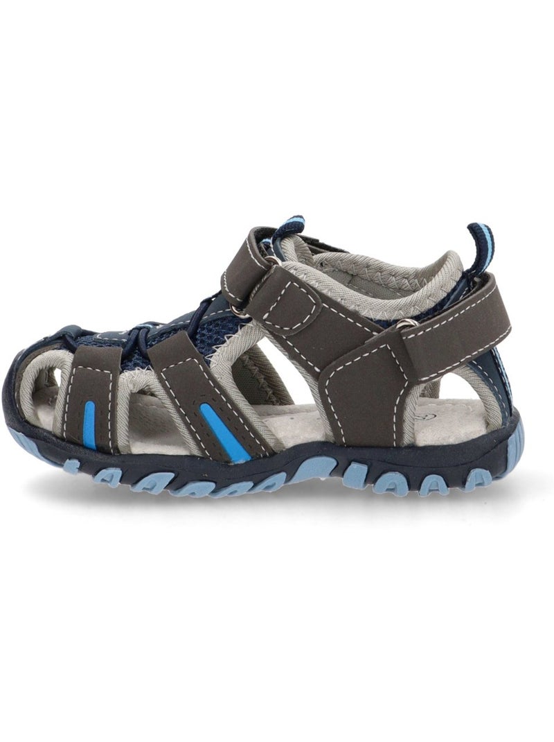 Sandalia Cómodas Niño Suela Plana - Luna Collection Azul - Kiabi