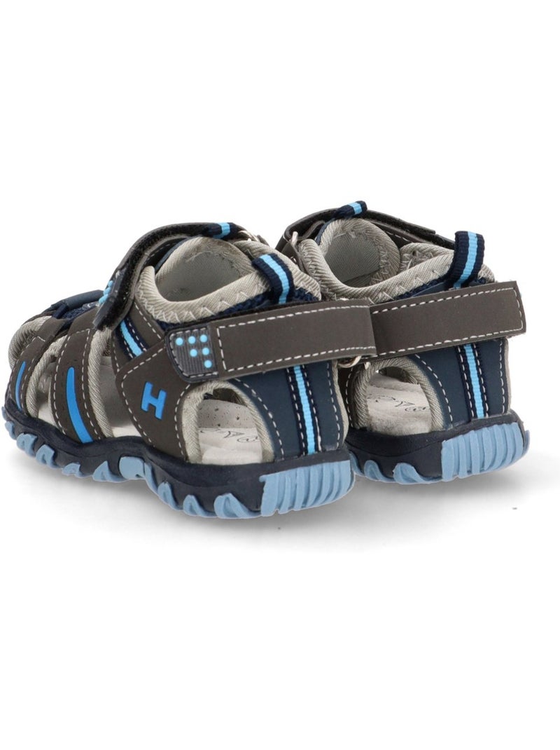 Sandalia Cómodas Niño Suela Plana - Luna Collection Azul - Kiabi