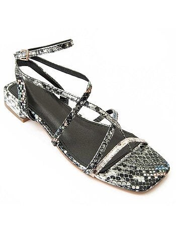 Sandalia Con Tacon Para Mujer. Montevita Sandalo