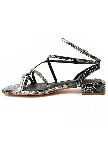 Sandalia Con Tacon Para Mujer. Montevita Sandalo