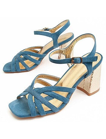 Sandalia Con Tacon Para Mujer. Montevita Sanndal