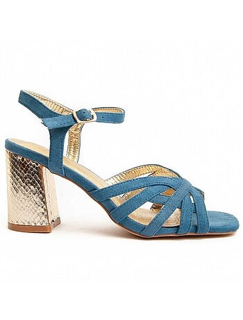 Sandalia Con Tacon Para Mujer. Montevita Sanndal