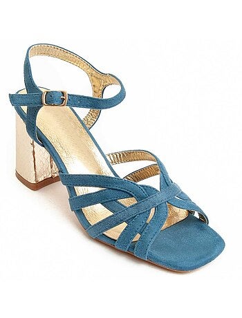 Sandalia Con Tacon Para Mujer. Montevita Sanndal