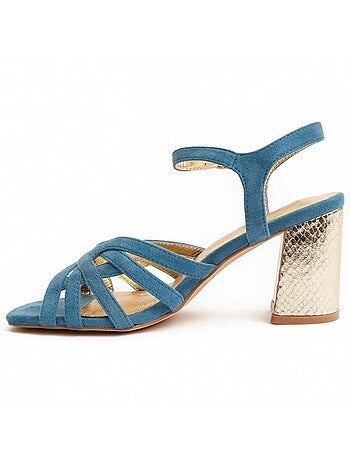 Sandalia Con Tacon Para Mujer. Montevita Sanndal