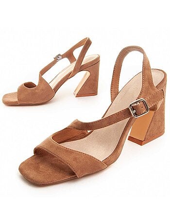 Sandalia Con Tacón Para Mujer. Montevita Sanndal