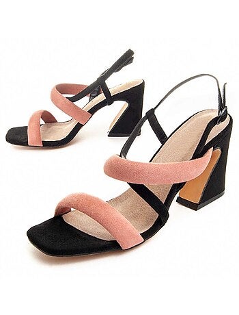 Sandalia Con Tacón Para Mujer. Montevita Sanndal