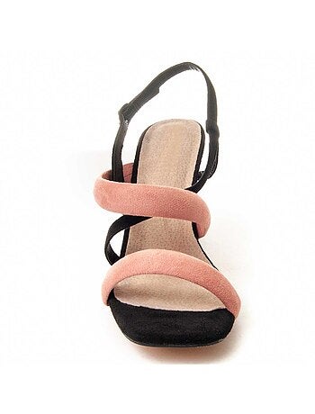 Sandalia Con Tacón Para Mujer. Montevita Sanndal