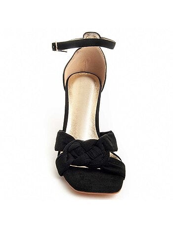 Sandalia Con Tacón Para Mujer. Montevita Sanndal