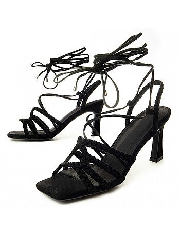 Sandalia Con Tacón Para Mujer. Montevita Sanndal