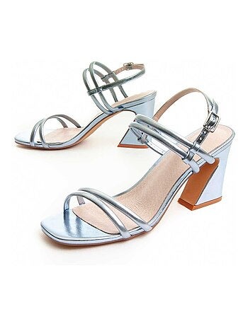 Sandalia Con Tacón Para Mujer. Montevita Sanndal