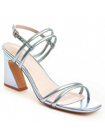 Sandalia Con Tacón Para Mujer. Montevita Sanndal