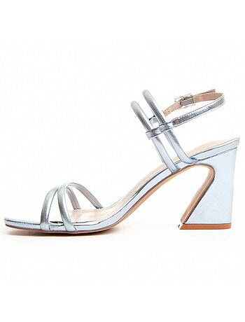 Sandalia Con Tacón Para Mujer. Montevita Sanndal