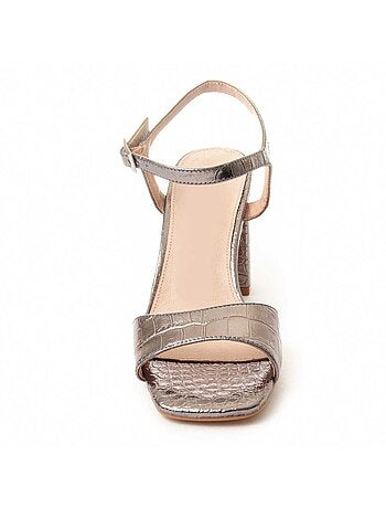 Sandalia Con Tacón Para Mujer. Montevita Sanndal