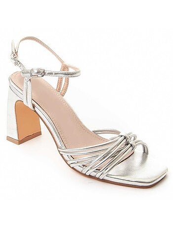 Sandalia Con Tacón Para Mujer. Montevita Sanndal