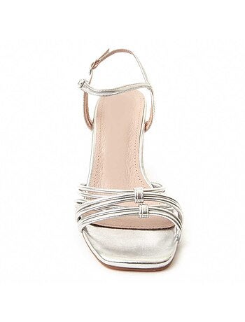 Sandalia Con Tacón Para Mujer. Montevita Sanndal