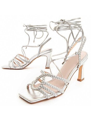 Sandalia Con Tacón Para Mujer. Montevita Sanndal