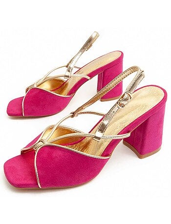 Sandalia Con Tacon Para Mujer. Montevita Sanndal