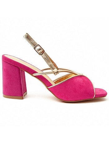 Sandalia Con Tacon Para Mujer. Montevita Sanndal