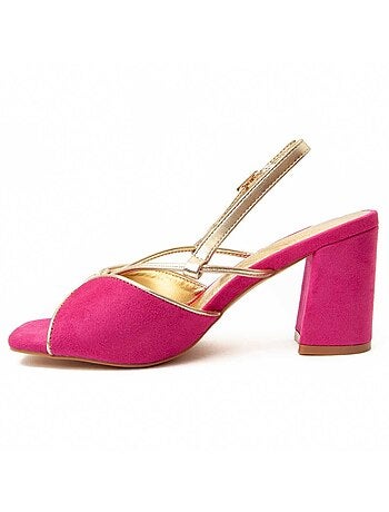 Sandalia Con Tacon Para Mujer. Montevita Sanndal