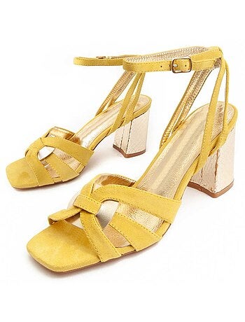 Sandalia Con Tacon Para Mujer. Montevita Sanndal