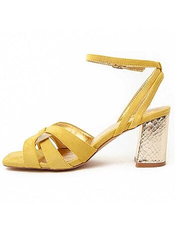 Sandalia Con Tacon Para Mujer. Montevita Sanndal