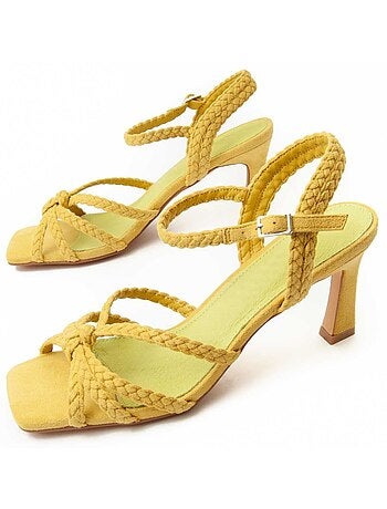 Sandalia Con Tacon Para Mujer. Montevita Sanndal