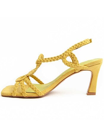 Sandalia Con Tacon Para Mujer. Montevita Sanndal0