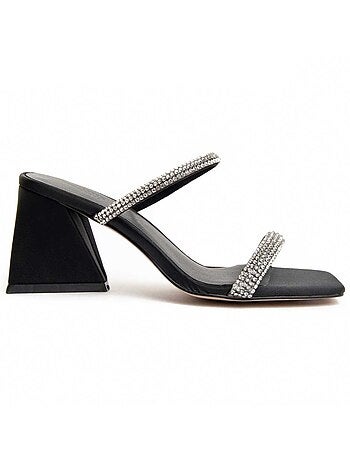 Sandalia Con Tacón Para Mujer. Montevita Sanndarey