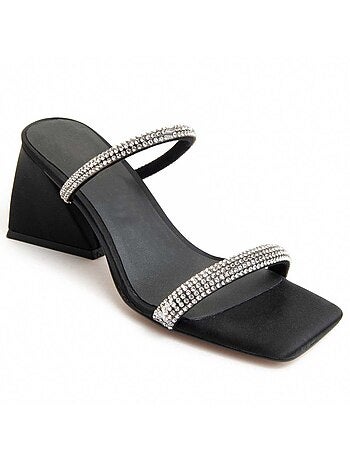 Sandalia Con Tacón Para Mujer. Montevita Sanndarey