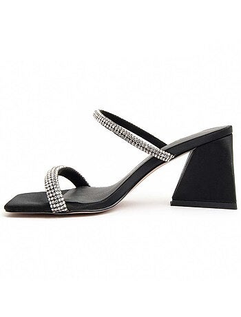 Sandalia Con Tacón Para Mujer. Montevita Sanndarey