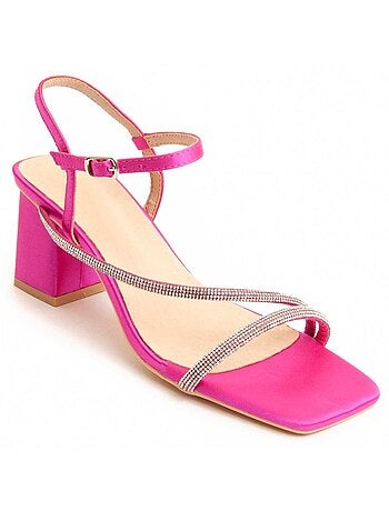 Sandalia Con Tacón Para Mujer. Montevita Sanndarey