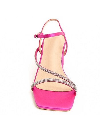 Sandalia Con Tacón Para Mujer. Montevita Sanndarey