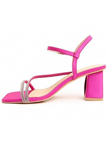 Sandalia Con Tacón Para Mujer. Montevita Sanndarey