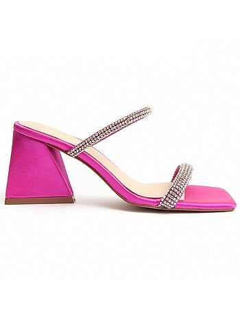 Sandalia Con Tacón Para Mujer. Montevita Sanndarey