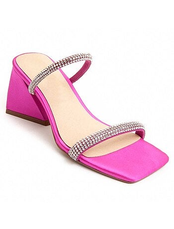 Sandalia Con Tacón Para Mujer. Montevita Sanndarey