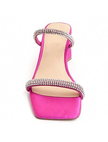 Sandalia Con Tacón Para Mujer. Montevita Sanndarey