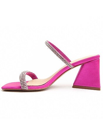 Sandalia Con Tacón Para Mujer. Montevita Sanndarey