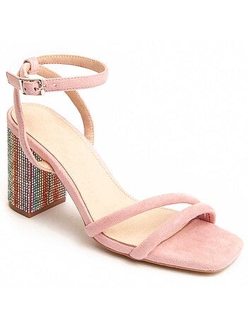 Sandalia Con Tacón Para Mujer. Montevita Sanndarey