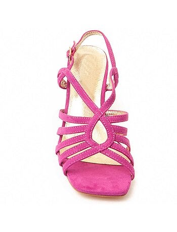 Sandalia Con Tacón Para Mujer. Montevita Sanndarey