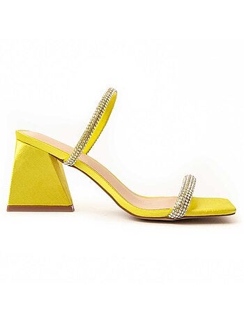 Sandalia Con Tacon Para Mujer. Montevita Sanndarey