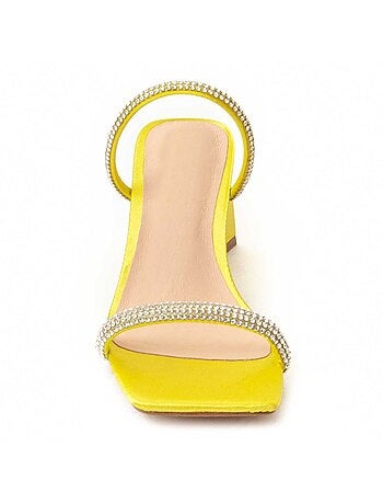 Sandalia Con Tacon Para Mujer. Montevita Sanndarey