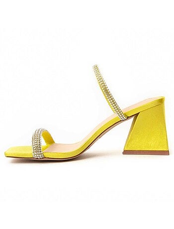 Sandalia Con Tacon Para Mujer. Montevita Sanndarey