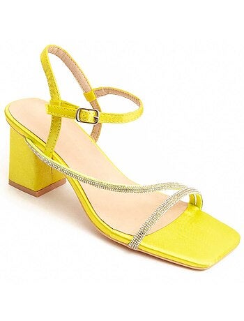 Sandalia Con Tacón Para Mujer. Montevita Sanndarey