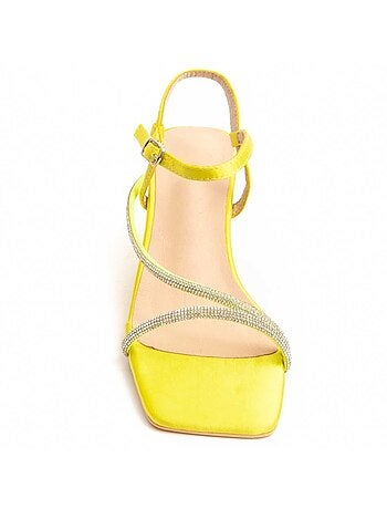 Sandalia Con Tacón Para Mujer. Montevita Sanndarey