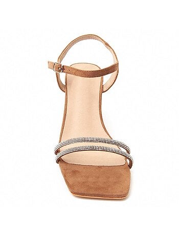 Sandalia Con Tacón Para Mujer. Montevita Sanndarey0