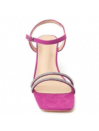 Sandalia Con Tacón Para Mujer. Montevita Sanndarey0