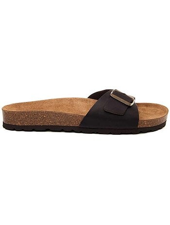 Sandalia Confortables Cuero Purapiel